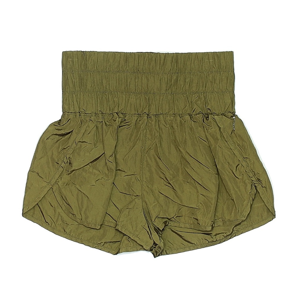 FP Movement by Free People Olive High-Waist Athletic Shorts
